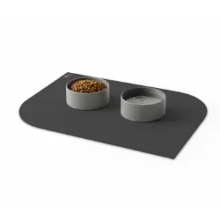 SANOZOO ® - Napfunterlage, Öko-Tex grau 60 cm, 90 cm