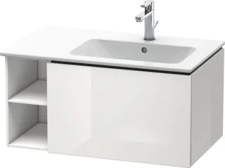 Duravit L-Cube Waschtischunterbau wandhängend Weiß Hochglanz 820x481x400 mm - LC619208585 LC619208585