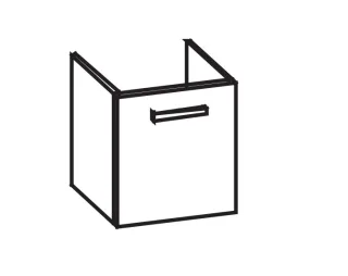 Artiqua 413 Waschtischunterschrank für 4U 223465, Riviera Eiche quer NB, 413-WUT-K23-R-7179-438 413-WUT-K23-R-7179-438