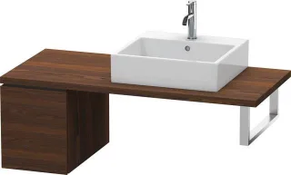 Duravit L-Cube Unterschrank für Konsole Nussbaum gebürstet Matt 320x547x400 mm - LC583006969 LC583006969