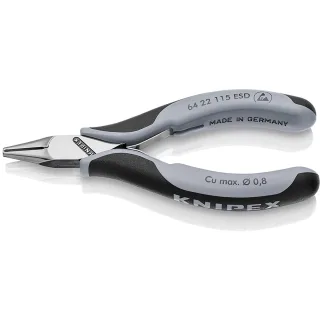KNIPEX Elektronik-Vornschneider ESD - 6422115ESD