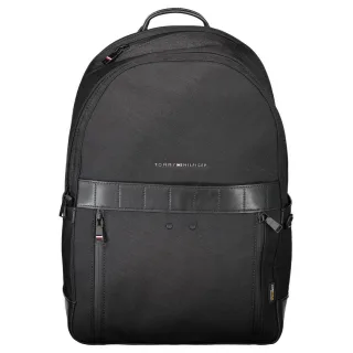 Schwarzer Nylon-Rucksack