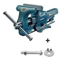 Brockhaus Heuer Schraubstock Schraubstock 120 mm Heuer Front, geschmiedet, mit