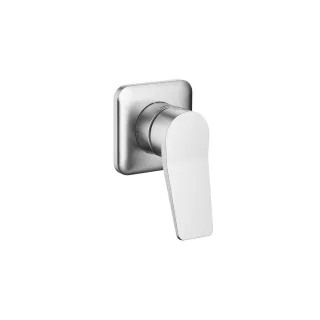 Dornbracht UP-Einhandbatterie mit Abdeckplatte LISSE 36060845 chr gebürstet 36060845-93