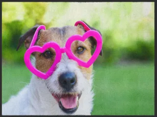 Fussmatte Hund 4882 | Größe: 60 cm x 45 cm