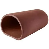 HOBBY Aquariendeko Catfish Cave L, 9x16 cm, red