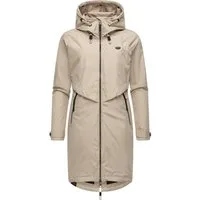 Ragwear Jerseymantel Frodik Wasserdichter oversized Damen Parka für die Übergangszeit