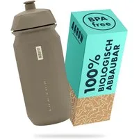 AARON Trinkflasche ECO 100% Biologisch Abbaubar BPA-frei Fahrrad Wasserflasche 500/750 ml