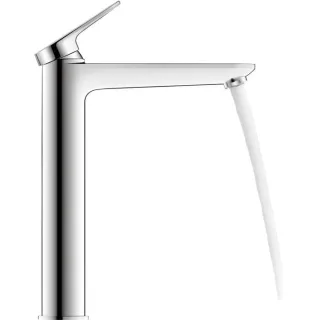 Duravit XL Wave Waschtischarmatur WA1040002010 Ausladung 176mm, ohne Zugstangen-Ablaufgarnitur, chrom
