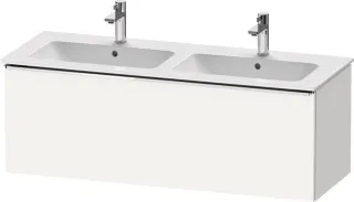 Duravit D-Neo Waschtischunterbau wandhängend Weiß Matt 1280x462x440 mm - DE4265010180000 DE4265010180000