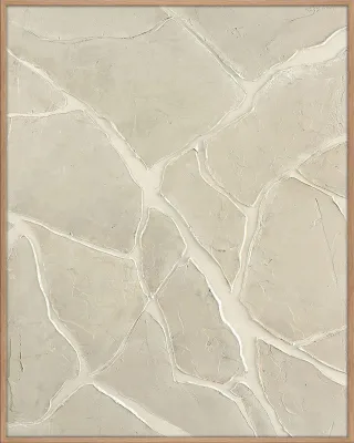 Gemälde WHITE TRACE