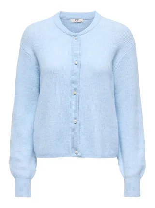 JDY - JDYLUMI L/S BUTTON CARDIGA KNT NOOS Cashmere Blue - Gr. - XL