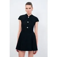 adL Abendkleid Mini-Spitzenkleid
