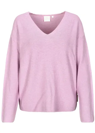 THE FASHION PEOPLE - Oversized V-Neck Pullover - Gr. - M