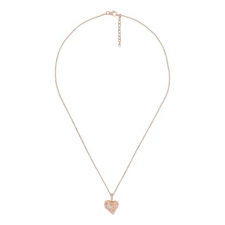 Orphelia 'Hazel' Damen-Kette mit Anhänger aus 925er Sterlingsilber, Rosé, ZH-7082/1
