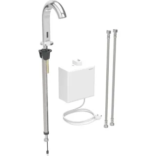 Geberit Waschtischarmatur Piave, Standmontage mit AP-Funktionseinh. Netz mit Mischer, 116162211 116162211