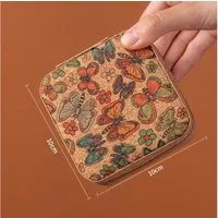 HoyoLee Handels GmbH Schmuckkassette Vintage Reise Schmuckkästchen – Tragbare Schmuckbox