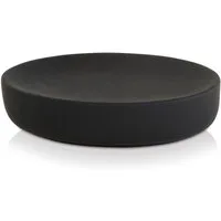 Möve Seifenschale Black Velvet, Breite: 8 cm, Keramik beschichtet