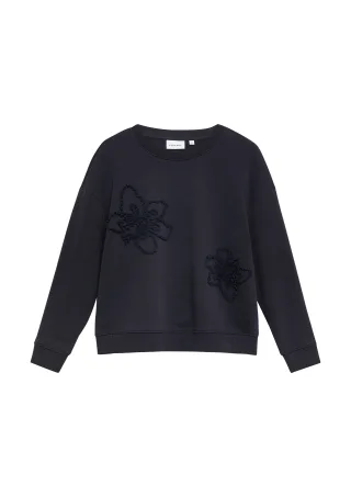 comma - Sweatshirt blau - Gr. - 44