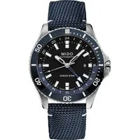 Mido Taucheruhr Mido Herren Uhr M0266291705100 Ocean Star GMT Edelstahl, (1-tlg)