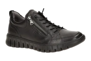 Waldl?ufer 916003 H-BIRDY Schn?r-Halbschuhe schwarz - bequem & flexibel