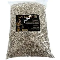 BIENEN SCHMIDT Räucherspäne Smoker Rauchstoff für Bienen nikotinfrei aus Hanf, 1 kg, 1kg Beutel mit praktischem Gleitverschluss