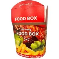 NoblesBox Lunchbox Döner Box - Kebab Nudelbox - Einweg Takeaway Schachtel aus Pappe, (500-tlg), Fettabweisend & Stabil, Faltbox, Pappbox, Asiabox