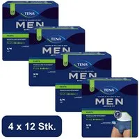TENA Inkontinenz-Pants TENA MEN - Active Fit - Pants Plus - Blau, S/M Gr., 48-St.