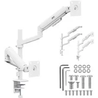 Ergo Office Monitor-Halterung ER-692 Halterung für 2 Monitore (17–32) max. 10 kg (pro Arm), (bis 32 Zoll, mit Gasfedern, VESA 75x75, 100x100)