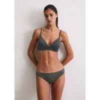 Marc O'Polo Bikinislip Second Skin Jaquard elastischer Bund, Spitze, gestreift, weich