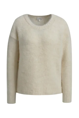 Milano Italy - 1/1 sleeve Pullover with oversized shoulders and normal fit - Gr. - XS