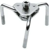 Ölfilterkralle / Kartuschenschlüssel 1.75/1, 3-armig, Steckschlüssel 60mm - 120mm
