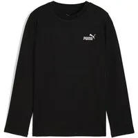 PUMA Langarmshirt ESS NO 1 LOGO LONGSLEEVE TEE B entspannte Passform, mit Rundhalsausschnitt, ohne Kapuze