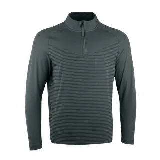 Nike - "Vapor" Oberteil mit halbem Reißverschluss für Herren (Dunkles Rauchgrau/Schwarz)
