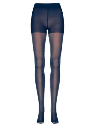 NUR DIE Damen Strumpfhose Glitzer 25 DEN