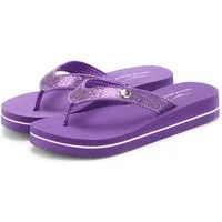 Venice Beach Sandale, Badeschuh, Badelatsche, Flip Flop, Badeschlappe, Pantolette Badezehentrenner Zehentrenner mit wasserabweisender und leichter Sohle VEGAN
