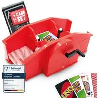 Kyto Spiel Kyto Manuelle Kartenmischmaschine rot inkl. 1x Spielkarten