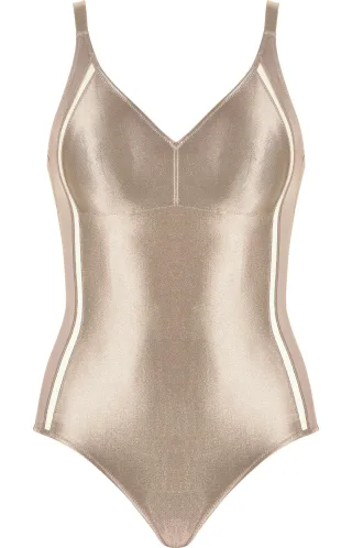 NATURANA - Shapewear Body light beige - Gr. - 75D