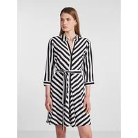 Y.A.S Hemdblusenkleid YASSAVANNA 3/4 SHORT SHIRT DRESS S. NOOS Sommerkleid