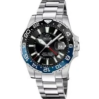 Jaguar Quarzuhr Executive Ceramic GMT J1011/4, Armbanduhr, Herrenuhr, Saphirglas, Swiss Made, bis 20 bar wasserdicht
