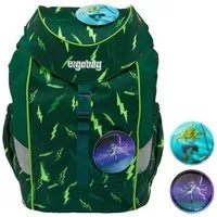 ergobag Kinderrucksack mini, mit Hüft- & Brustgurt für einen ergonomischen Sitz