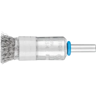 PFERD TOOLS Pinselbürste mit Stützring ungezopft PBUR Edelstahl-Draht - 43212003