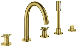 GROHE 5-Loch-Wannen-Kombination Atrio 29408 FMS Kreuz-Griff cool sunrise geb., 29408GN0 29408GN0