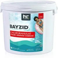 Höfer Chemie GmbH Chlorgranulat 5 kg BAYZID® Chlorgranulat für Pools, Schnell löslich für zuverlässige Desinfektion