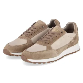 Bullboxer Low Sneaker - Gr. 40 - Beige - Leder