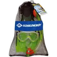 Schildkröt Funsports Flosse Schildkröt Funsports Schnorchel-Set Junior Bermuda (3 St., 3er Set bestehend aus Schnorchel, Maske und Flossen), Spritzwasserschutz