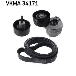 SKF Keilrippenriemensatz Ford Transit 2,4 TDCi VKMA34171