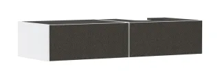 Hansgrohe Xevolos E Waschtischunterschrank Mattweiß 1370/550 mit 2 Schubkästen für Konsole mit Aussc 54322660
