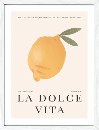 Gerahmtes Bild LA DOLCE VITA