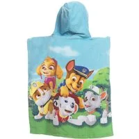 PAW PATROL Badeponcho für Kinder Hochwertiger Frottee aus 100 % Baumwolle, Baumwolle